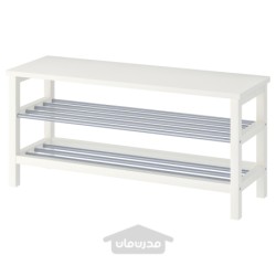 نیمکت با محل نگهداری کفش ایکیا مدل IKEA TJUSIG