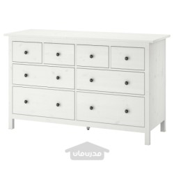 دراور 8 کشو ایکیا مدل IKEA HEMNES رنگ لکه سفید