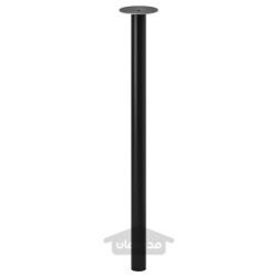 میز تحریر ایکیا مدل IKEA LAGKAPTEN / ADILS رنگ آنتراسیت سفید/مشکی