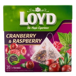چای زغال اخته و تمشک لوید 40 گرم Loyd