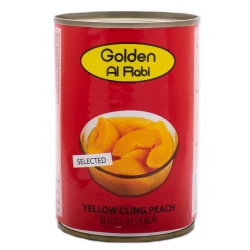 کمپوت هلو زرد گلدن الربیع ۴۲۰ گرم Golden Al Rabi
