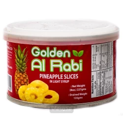 کمپوت آناناس گلدن ربیع ۲۲۷ گرم Golden Al Rabi
