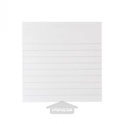 کاغذ یادداشت خط دار چسبی رنگ سفید 100 برگ 7575 (ساخت ژاپن)